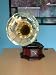 GRAMOPHONE WITH HORN/ HEX SHAPE REPRODUCTION PHONOGRAPH