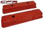 1958-86 Chevy Small Block 283-305-327-350-400 OEM Style Short Valve Covers - Orange