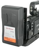 Varizoom JVC Battery Mount to AB 3-stud / V-Lock Adapter