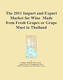 The 2011 Import and Export Market for Wine Made from Fresh Grapes or Grape Must in Thailand