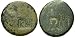 Nero, 13 October 54 - 9 June 68 A.D., Caesarea, Samaria; Bronze AE 22