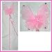 Pink Butterfly Wand