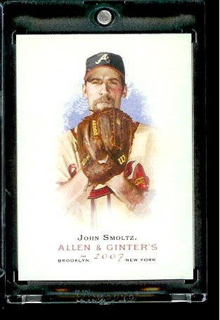 2007 Topps Allen & Ginter # 79 John Smoltz Atlanta Braves Baseball Card