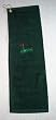 Golf Towel with Pocket Green