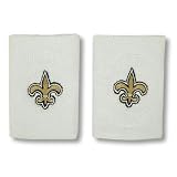 NEW ORLEANS SAINTS OFFICIAL LOGO TERRY CLOTH WRISTBANDS