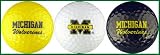 University of Michigan Wolverines NCAA College Sports Team Golf Balls 3 Piece Gift Set