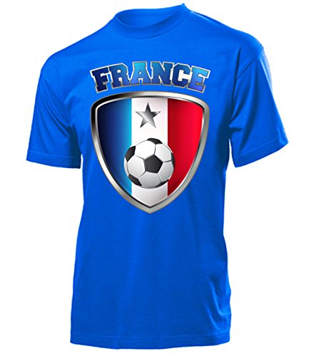 FUSSBALL – FANARTIKEL – FRANKREICH FANSHIRT 4658(K-B) Gr. 110/116