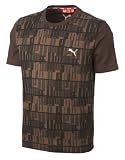 PUMA Herren T-Shirt Graphic Tee, chocolate brown