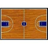 Fun Time Basketball Court 19x29 Play Time Nylon Area Rug GI-10 1929