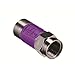 Ideal 85-079, TLC RG6 Purple Quad Tool-Less Compression Connector, 500 Cards of 4 pcs