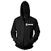 Portal 2 Aperture Men's Black Zip-Up Jacket Hoodie