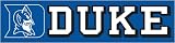 Duke Blue Devils 8 Foot Applique and Embroidered Banner NCAA College Athletics Fan Shop Sports Team Merchandise