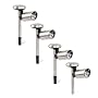 4 x GARDEN STAINLESS STEEL SOLAR SPOTLIGHTS SPOT LIGHTS