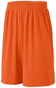 Augusta Sportswear Basketball Baseline Short ORANGE AS