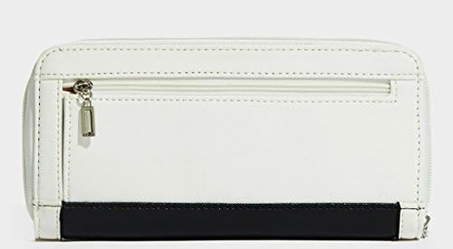 GUESS Women's Senuri Zip-Around Wallet Clutch Bag (Black Multi)