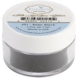 Elizabeth Crafts Silk Microfine Glitter 11 Grams-Basic Black
