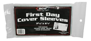 FIRST DAY COVER PROTECTIVE SLEEVES x 200 SLEEVE pack