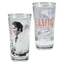 Elvis TCB Tumbler Glass