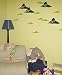Blik Flying Paper Planes Wall Decals