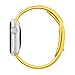 Apple Watch Band - Valuebuybuy Soft Silicone Sport Style Replacement iWatch Strap bands for Apple Wrist Watch 38mm Models Formal Colors S/M Size-42mm/Yellow