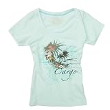 Cargo T-Shirt Frauen, mint - 