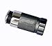 TITANIUM LED CAR TORCH - RECHARGEABLE in 12V car socket - aluminium - tough & bright - by Spotlight