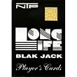 NTP Poker Black Jack Jumbo Index Plastic Playing Cards (Yellow)