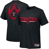 Nike Texas Tech Red Raiders Black Team Issue T-shirt