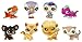 Littlest Pet Shop #2 Collectors Pack of 8 Pets Frog, Parrot, Owl, Lion, Gecko, Ferret, Dog Cat
