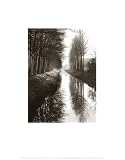 Holland Canal Photography Art Poster Print by Brett Weston, 11x14