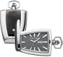 Colibr Solitaire Collection Titanium and Diamond Pocket Watch Model PWQ099300S