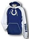 Indianapolis Colts Helmet Hoodie, Hooded Fleece Sweatshirt, Blue and White