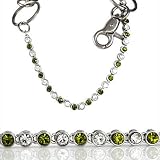 30 inch 4mm HIP HOP ICEDOUT JEAN WALLET CHAIN BLING TWISTED METAL PUNK ROCK by Hip Hop Wholesale