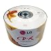 50pcs LG CD-R 52x 700MB 80Min Logo printed Top Premium Quality