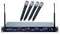 VocoPro  UHF-5800 Professional 4 Channel UHF Wireless Microphone System