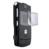 2 Piece (Outer and Inner LCD) Scratch Resistant Screen Guard Protector Shield Kit for Motorola RAZR V3 BONUS Lint Cleaning Cloth