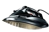 Philips Azur GC4890/02 Steam Iron with Anodilium Technology Soleplate, 2600 Watt, Black