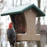 Birds Choice 1-1/2 Quart 2-Sided Hopper Bird Feeder w/Hanging Cable