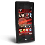 Silicone Skin Case for Nokia X6, Black
