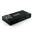 Cablesson� - 4 Way Smart HDMI SPLITTER BOX 1x4 Port (1 input 4 output) - Active Amplifier - *NEW VERSION with 3D Enabled* -v1.3c - 1080p Full HD - Display HD on 4 TVs - Free Shipping