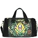 ED HARDY #10201 CAL DUFFLE KRINKLED CANVAS BAG BLACK