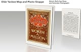 Historic Framed Theater Poster (M), TITLE: Wm H Crane in a new comedy Worth a million by Eugene W Presbrey