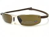 Tag Heuer - TAG HEUER 5016 TAGHEUER Curve Series 202 Brown Havana Polarized Sunglasses Brown Lens Size: 60-16-125
