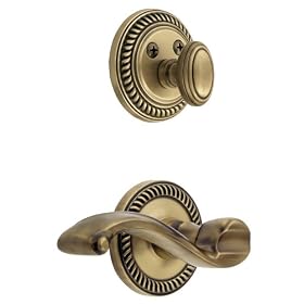 Grandeur GS72-LH-NEWPRT-VB Newport Handleset Interior with Portofino Lever Left Handed,... by Grandeur