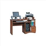 Sauder Camden County Computer Desk in Planked Cherry