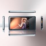 Feastronics Hi-end Touch 8GB MP3 / MP4 Player with 3 Widescreen (16:9) TFT Screen, Slimline Stainless Steel Shell