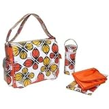 Butterfly Messenger Diaper Bag