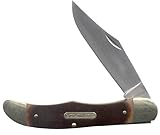 Schrade 125OT Mustang Brown with Sheath.  5 1/4
