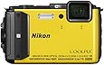 Nikon COOLPIX AW130 Waterproof Digital Camera with Built-In Wi-Fi (Yellow)