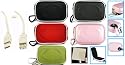 Carrying Case for Flip Video Mino F360 and MinoHD F460 Series Camcorder Bundle with + Screen Protector Shield + 3ft USB 2.0 Passive A to A Extension